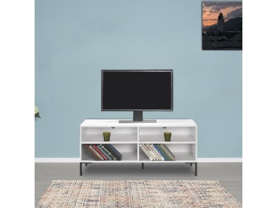 ТВ шкаф Адоре TVC-700-DD-1 (бял диамант)